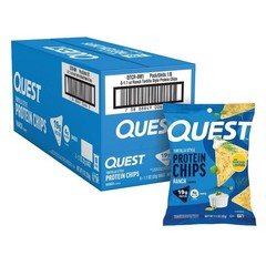 Quest Nutrition Tortilla Style Protein Chips – Ranch – 8pk/1.1oz