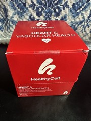 30ct Gel pks HealthyCell Heart & Vascular Health Strawberry Flavor Exp 3/10/28