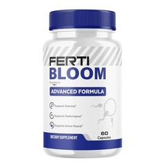 FertilBloom Women Reproductive Wellness Supplement Capsules 1 Pack 60Ct