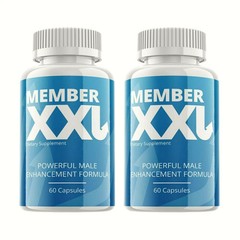 Member XXL Premium Men’s Health Supplement 60 Capsules Pack of 2
