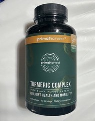 TURMERIC COMPLEX Black Pepper Extract Joint Mobility Support 60ct 🆓 Shipping