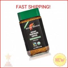Mount Hagen 3.53oz Organic Freeze Dried Instant Decaf Coffee | Eco-friendly, Fai