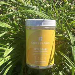 Konscious Keto Shake Banana Creame Ketogenic Weight Loss MCT + Whey + Avacado