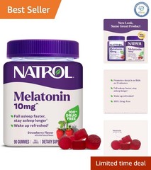 10mg Melatonin Gummies – Delicious Sleep Support for Adults, 90 Count