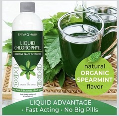 Eniva Health Liquid Chlorophyll Detox & Digestion, Organic Mint 16 fl oz Vegan