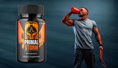 (5 Pack) Primal Storm Advanced Male Support Supplement PrimalStorm 300 Capsules