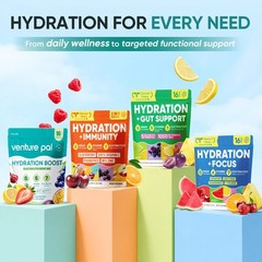 Sugar Free Electrolyte Powder Packets Liquid Daily IV Drink Mix for Rapid Hy…