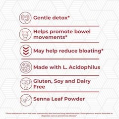 Super Colon Cleanse 15 Day Supply of Gentle Gut Cleanse Detox, Psyllium Husk, Pr