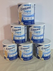 6= Ensure Original Nutrition Powder Vanilla Drink Mix 14.1oz Each Exp 06/26