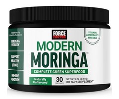 Force Factor Modern Moringa Powder – Green Superfood, Energy & Immune Support