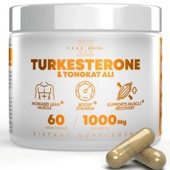 Turkesterone 1000 Mg organic Capsules Supplement Muscle Growth & Recovery 60 Pcs