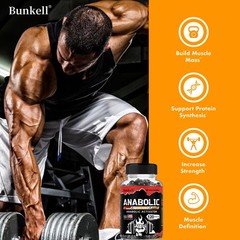 Men Muscle Growth Capsules Improve Athletic Performance Promote Muscle Growth