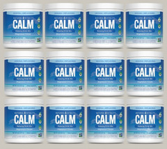 [Bulk 12 Pack] Natural Vitality Calm Magnesium Powder 8oz Unflavored | 2027