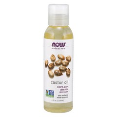 NOW FOODS Castor Oil – 4 fl. oz.
