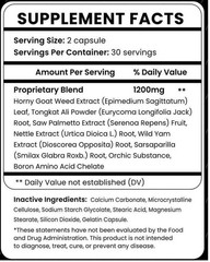 Boostaro Capsules, Boostaro Male Pills, Boostaro Supplement – 60 Capsules