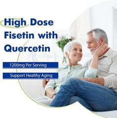 Liposomal Fisetin with Quercetin Supplements 1200 mg per Serving,High Absorpt…
