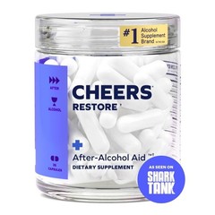 Cheers Restore | Vitamin Featuring DHM + L-Cysteine | Feel Better after Drinking