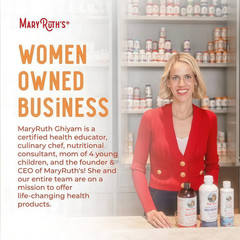 Mary Ruth’s Multivitamin + Hair Growth | 3 Pack | Peach Mango 15.22 oz brand..-+
