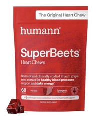 HumanN SuperBeets Heart Chews, 60 Count
