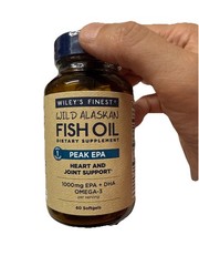 Wiley’s Finest Vitamin Softgel – 60 Count 💯 Authentic