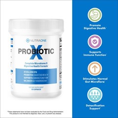 ProbioticX Probiotic Supplement for Women & Men Digestive Health & Immune Sup…
