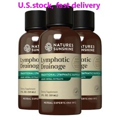 NEW 3PCS Nature’s Sunshine Lymphatic Drainage – Immune Support, Cleanse & Detox