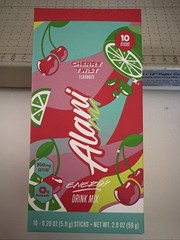 Alani Nu Energy Sticks, Cherry Twist, 10 Count, 200 mg Caffeine, Zero Sugar