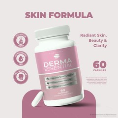 Derma Essential Capsules – Skin Health Support for Daily Glow & Hydration -5Pack