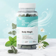 Body Magic Chlorophyll Pill – For Body Odor, Detox & Skin