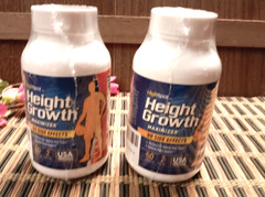 2 Bottles Hightspot HEIGHT GROWTH MAXIMIZER Calcium, Vitamin D3 Zinc 8/2026