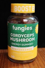 NEW Fungies Cordyceps Mushroom ENERGY Gummies Mango Pineapple (60) Exp 09/26