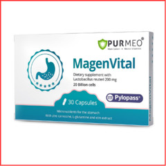 H. PYLORI Gastritis Acid Reflux Heartburn Relief Stomach Repair 30ct PURMEO