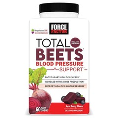 Beet Root Supplement Soft Chews for Blood Pressure Support Nitric Oxide