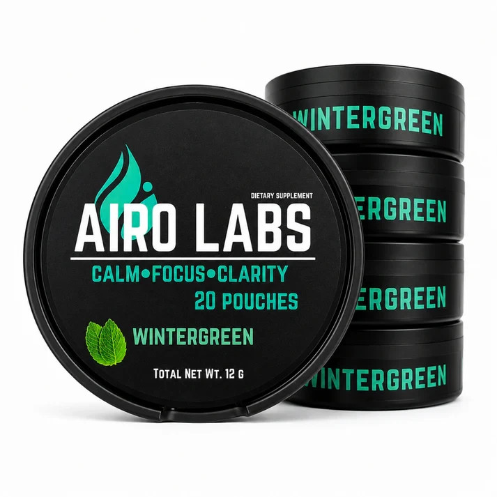 Nootropic Focus Pouches – Wintergreen – Airo Labs