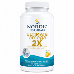 Nordic Naturals Ultimate Omega 2X 2150mg Fish Oil Softgels 180 Count. EXP 12/27