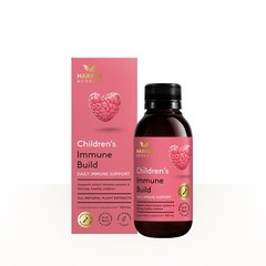 Harker Herbals Children’s Immune Build Daily Syrup, Year-Round Wellness 30 Serve