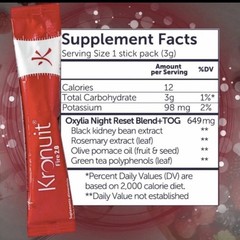 Sanki Kronuit FireDietary Supplement Powder 27 Stick Pack Green READ DESCRIPTION