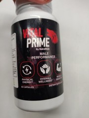 5-Pack Vital Prime for Men, Natural Energy & Stamina Support – 300 Capsules
