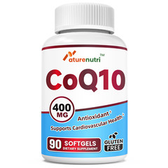 COQ10 400mg Softgels – 90 Count, Heart Health Support