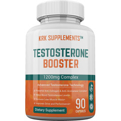 1 pk Testosterone Booster Tribulus Terrestris Chrysin Low Test Boost Natural