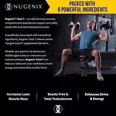 New Nugenix Total-T 90 Capsules, Free & Fast Shipping | Pack of 5