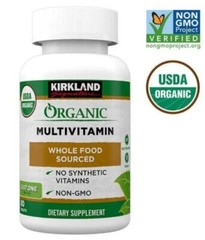 Kirkland Signature USDA Organic Multivitamin, 80 Tablets