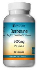 Berberine with Ceylon Cinnamon Capsules 2000mg – Sunlight