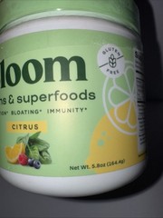 Bloom Greens & Superfoods Powder Strawberry Kiwi 30 Servings 5.8oz