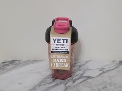 YETI Yonder Helimix Vortex Blender Shaker Bottle 20oz Tropical Pink