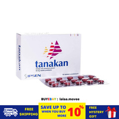 Trial pack 3 strips (45 Tablet) Tanakan 40mg Tablet Ginkgo Biloba Extract