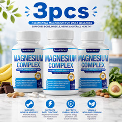 Decent Nature Magnesium Complex, 1000mg, 7 Elemental Magnesium, 90 Capsules
