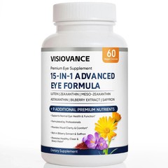 VisioVance 15 in 1 Advanced Eye Formula – Neurobella Eye Formula with All 3 C…