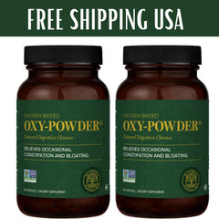 Oxy Powder Colon Cleanse & organic Detox Pills For Constipation Relief – 120 Ct.