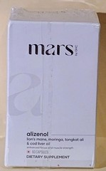 Mars by GHC Cognitive Support & Muscle Wellness Alizenol 60 Capsules exp 11/2028